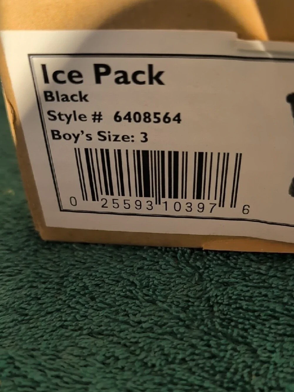 NEW ITHACA Black Lace-Up Ice Pack Insulated SNOW BOOTS Boys Size 3
